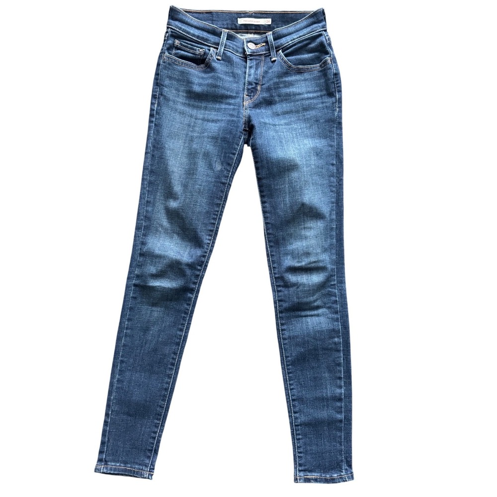 Levis Denim Leggings‎ Womens W25 L28 Medium Wash Skinny Jeans 11997-0193